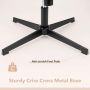 Biuro kėdė Criss Cross, Atlenkiami porankiai, 68 × 79–89 × 76,5 cm