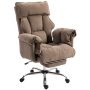 Biuro kėdė, su ištraukiama pakoja, 80 × 106–114 × 80 cm