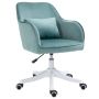 Office massage chair 57x70x86cm., green/white