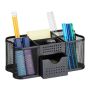 Biuro organizatorius Relaxdays 10047522_46, 7 skyriai ir 1 stalčius, 23,5 × 10 × 11,5 cm