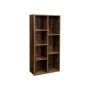 Bookcase with 7 compartments