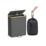 Butelių surinkimo konteineris SONGMICS RRB513G01, 95 l, 52,5 × 70,5 × 38,5 cm