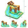 Inflatable trampoline 300x300x230cm., various colors