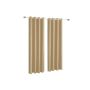 Blackout curtains, champagne color