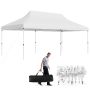 Gazebo 600x300x316cm., white
