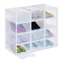 Daiktų laikymo dėžės Relaxdays 10048029.0, 12 vnt, 23 × 14 × 33,5 cm