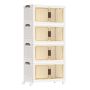 Daiktų laikymo dėžės SONGMICS, 4 lygiai, 220 l, Balta, 60 × 120 × 32,5 cm