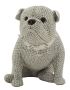 Dekoratyvinė buldogo statulėlė Sparky, 17 × 14 × 11 cm