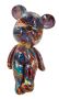 Dekoratyvinė meškos figūrėlė Psyco B, 12,5 × 25 × 9,5 cm