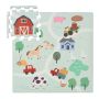 Dėlionės kilimėlis Relaxdays 10050543.0, 9 dalių, 89,5 × 89,5 cm