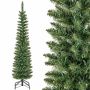 Dirbtinė Kalėdų eglutė 150 cm su 150 šiltai baltų LED, sulankstomas metalinis stovas