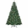 Artificial Christmas tree, 700 LED, Green, Ø 142 × 210 cm