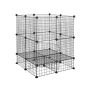 DIY animal cage, 32 metal mesh panels