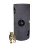 Scratching post/house 78 cm., dark gray