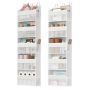 Durų organizatorius SONGMICS, 2 vnt., 5 skyriai, Balta, 15 × 40 × 140 cm