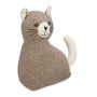 Durų stabdiklis Relaxdays 10030595.0, Rudas, 22 × 25,5 × 10 cm