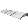 Door canopy, White, 90 × 295 × 23.5 cm