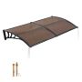 Door canopy VEVOR CZPC40X80B-C, 965 × 1987 × 275 mm