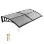 Door canopy VEVOR CZPC40X80G-C, 198.7 × 96.5 × 27.5 cm