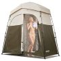 Shower tent VEVOR YL-fold tent6, 2 rooms, 2 persons, Gray, 214 × 112 × 213 cm