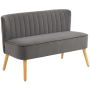 Dvivietė sofa, 2 vietų, 117 × 77 × 56,5 cm