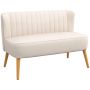 Dvivietė sofa, 2 vietų, 117 × 77 × 56,5 cm