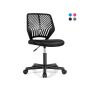 Children's office chair 54x54x89cm., black
