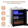 Beverage refrigerator 44.5x46.5x50cm., black