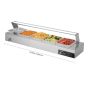 Elektrinis maisto šildytuvas VEVOR M-2215, 5 indai 1/2 dydžio, 145 × 36,5 × 33,5 cm