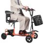 Electric mobility scooter VEVOR BLHZ400-01A, 4 wheels, 107.2 × 98 × 60 cm