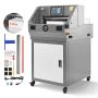 Electric paper cutter VEVOR E460T, programmable, 680 × 850 × 1185 mm