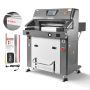Electric paper cutter VEVOR H6810L, hydraulic guillotine type, 111 × 142.5 × 146 cm