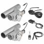 Electric exhaust valve set VEVOR, 2 pcs., 63.5 mm, 29 × 19 × 9 cm