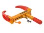 Car wheel lock 30x48.5cm., red/yellow color