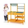 Children's kitchen 75x36x92cm., various colors
