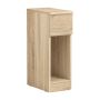 Side table 20x35x60cm., light brown