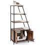 Cat litter box 92.5x49x149cm., brown/black