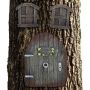 Fėjų durų sodo dekoracija Relaxdays 10025381.0, 3 dalių, 12 × 15,5 × 1,5 cm
