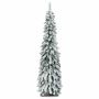 Artificial LED Christmas tree 50x150cm., green/white