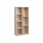 Simple bookshelf, 7 compartments
