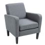 Armchair Homcom 66x72x74cm., gray/black
