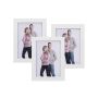 Photo frame 3 pcs 13 x 18 cm, white