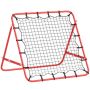 Soccer ball rebound wall Homcom 96x80x96cm., red/black