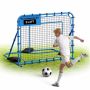 Futbolo kamuolių atšokimo tinklas VEVOR DKS-54b, Reguliuojamas kampas, 157 × 122 × 142 cm