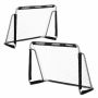 Futbolo vartai Relaxdays 10041456.0, 2 vnt, 150 × 110 × 75 cm