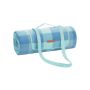 Waterproof picnic blanket 200 x 200 cm, green - blue