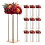 Цветочные стойки VEVOR LJL-8021, 10 шт, Золотистые, 20 × 60 × 20 см