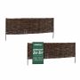 Gėlynų tvora Relaxdays, 2 vnt, 100 × 30 cm