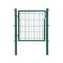 Metal garden gate 106 x 150 cm, green GGD250L