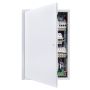 Plasterboard access door VEVOR, Opened with a screwdriver, White, 64.2 × 43.8 × 1.55 cm